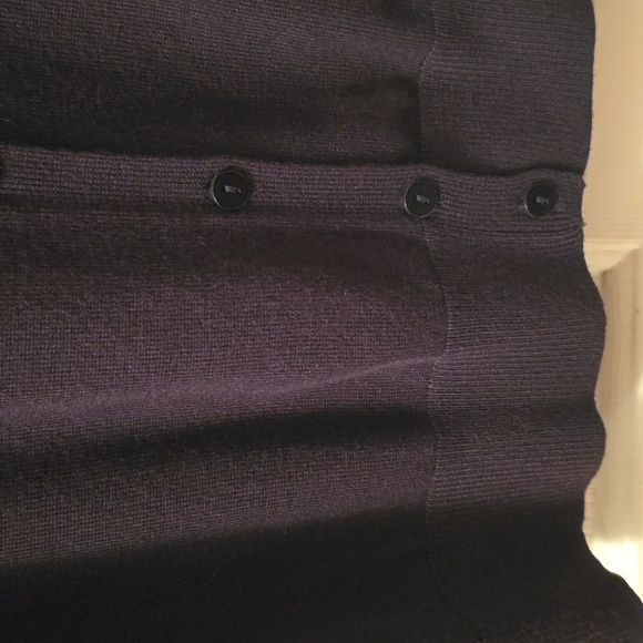 COVINGTON BRAND WOMEN'S BLACK FRONT BUTTON CARDIGAN V-NECK SWEATER SIZE LARGE - Picture 8 of 15